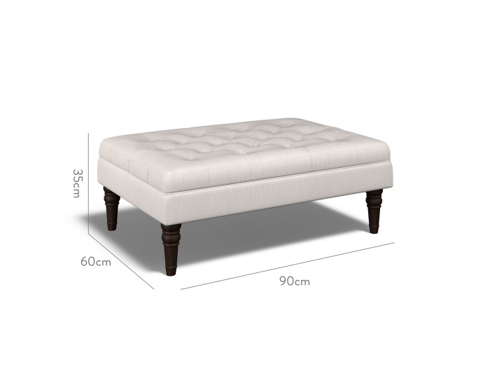 Monterey Medium Footstool Amina Dove