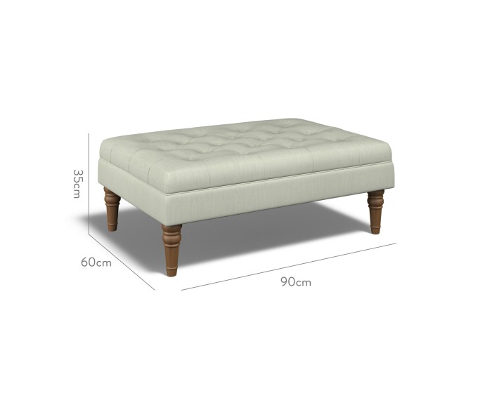 Monterey Medium Footstool Amina Sage