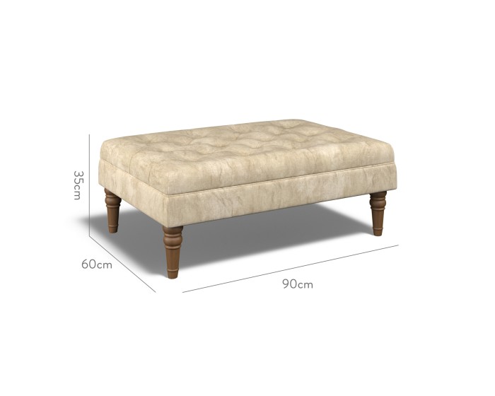 Monterey Medium Footstool Namatha Stone