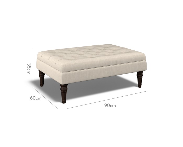 Monterey Medium Footstool Zuri Sand