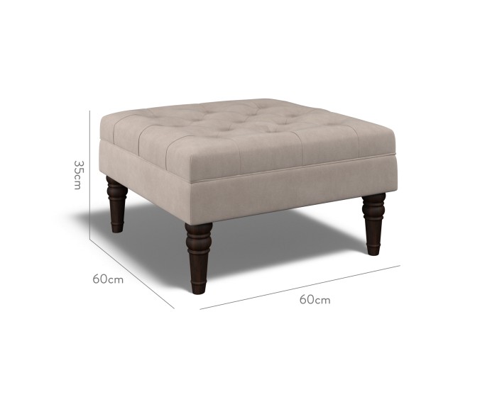 Monterey Small Footstool Cosmos Clay