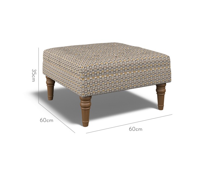 Monterey Small Footstool Nala Ochre