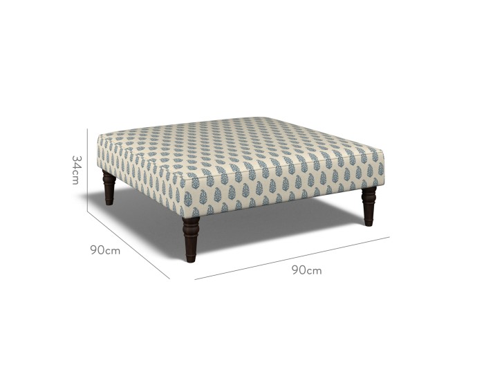 Savannah Large Stool Indira Indigo