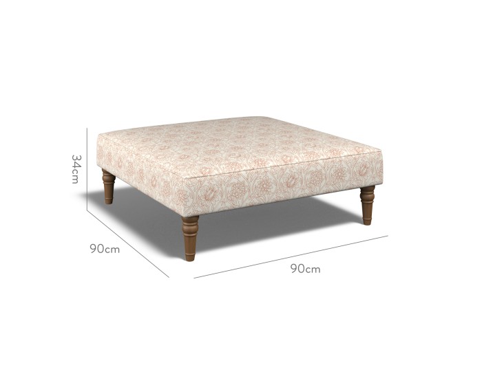 Savannah Large Stool Lotus Bay Rose 