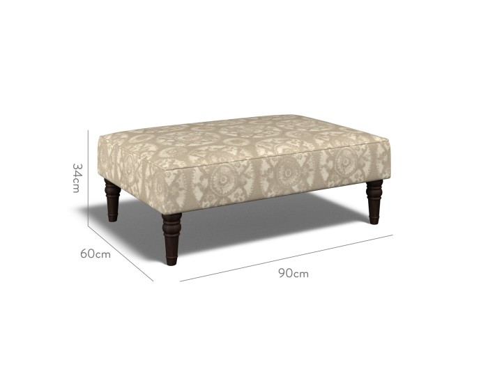 Savannah Medium Stool Nubra Linen