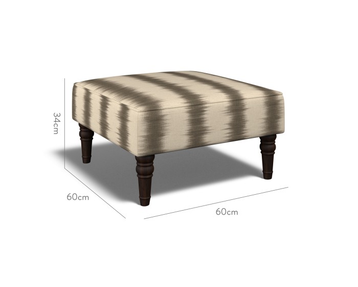 Savannah Small Stool Aarna Graphite