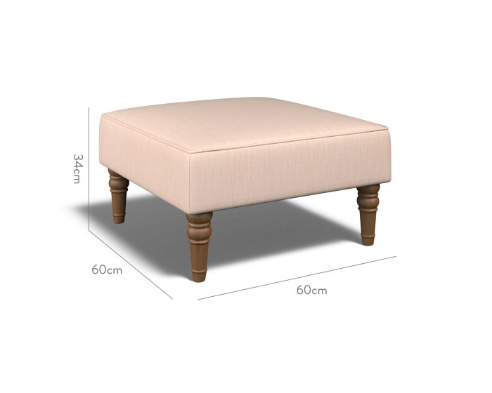 Savannah Small Stool Amina Blush