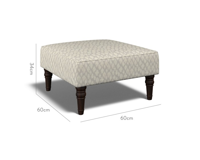 Savannah Small Stool Nia Pebble