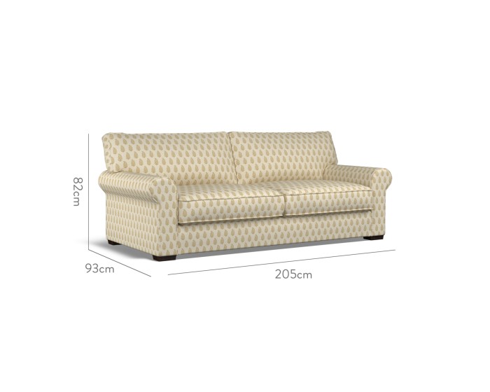 Vermont Large Sofa Indira Ochre