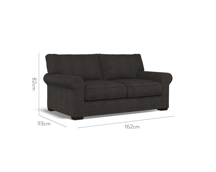 Vermont Small Sofa Safara Charcoal