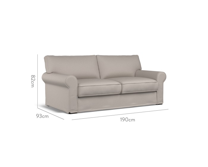 Vermont Loose Cover Medium Sofa Shani Dove