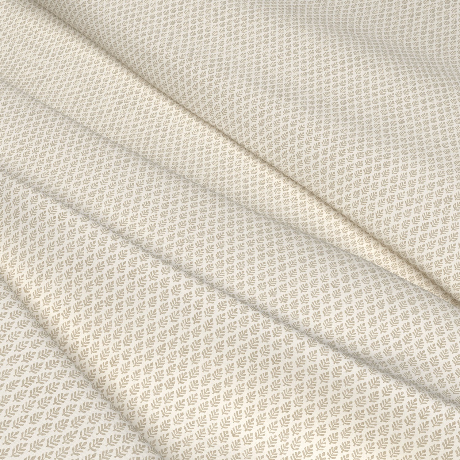Folia Stone Printed Cotton Fabric | The Pure Edit