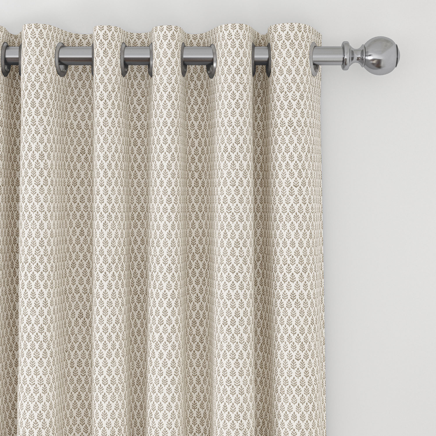 Folia Espresso Curtains | The Pure Edit