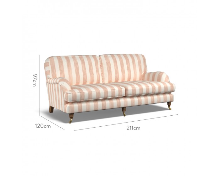 Bliss Large Sofa Tassa Grande Rose