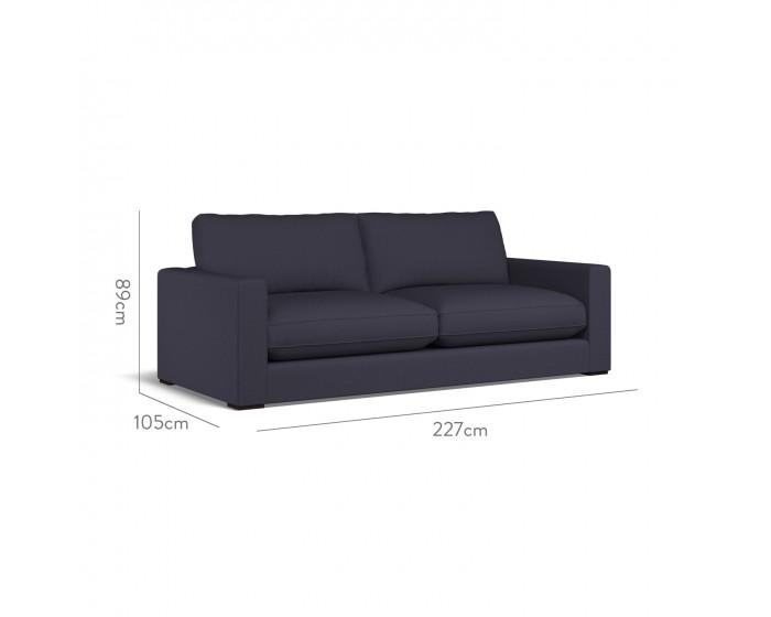 Cloud Large Sofa Shani Indigo