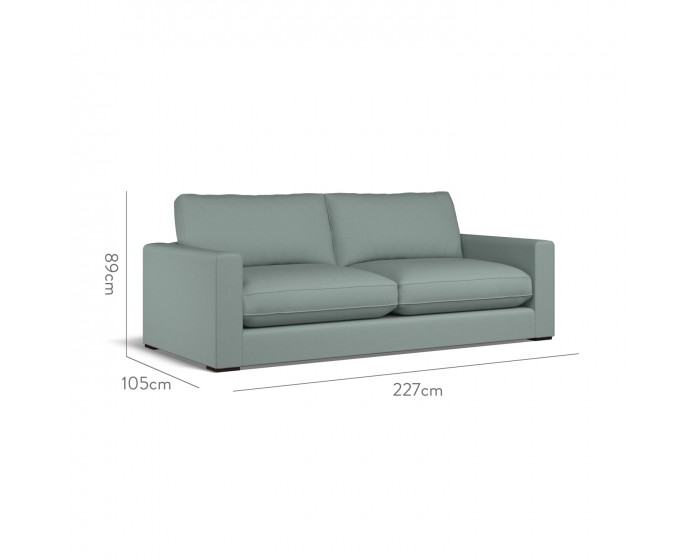 Cloud Large Sofa Shani Sea Glass