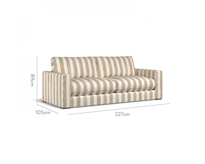 Cloud Large Sofa Tassa Grande Stone