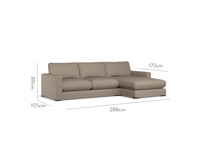 Cloud Medium Chaise RHF Shani Taupe