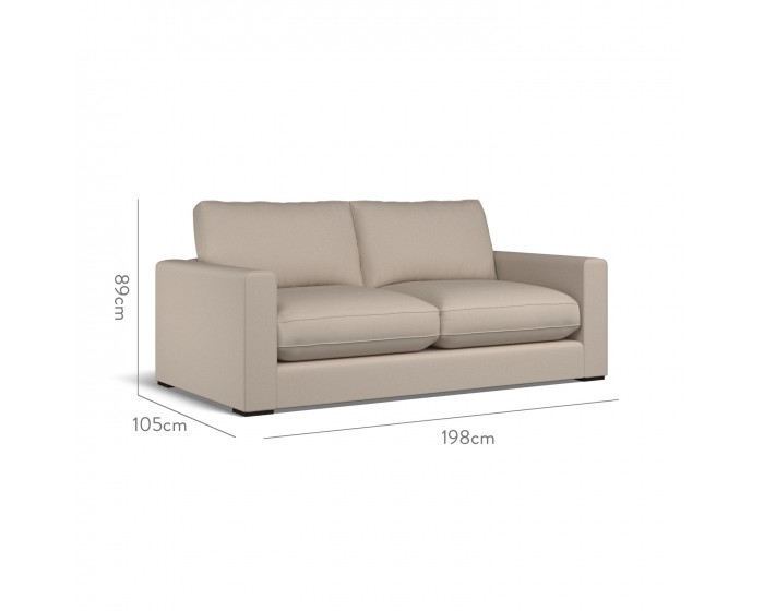 Cloud Medium Sofa Shani Pebble