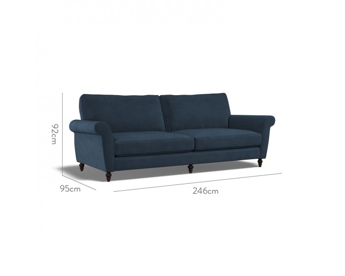 Ellery Extra Large Sofa Cosmos Indigo