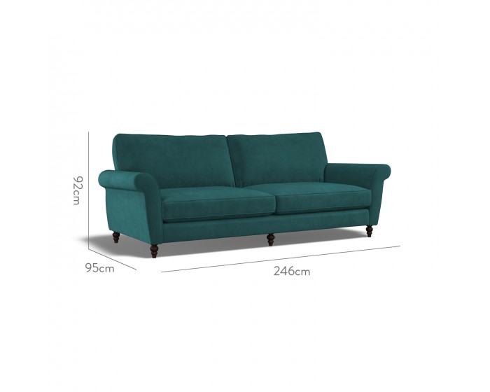 Ellery Extra Large Sofa Cosmos Jade