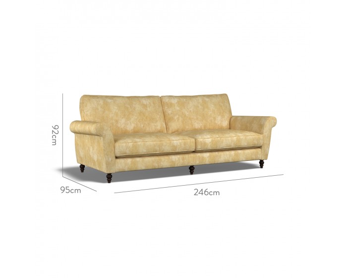 Ellery Extra Large Sofa Namatha Ochre