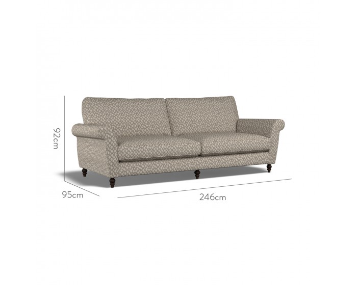 Ellery Extra Large Sofa Nia Taupe