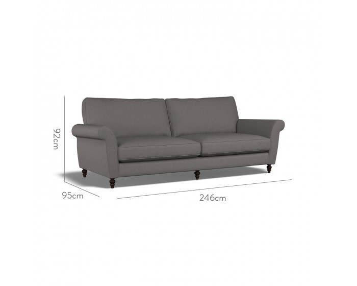 Ellery Extra Large Sofa Shani Granite