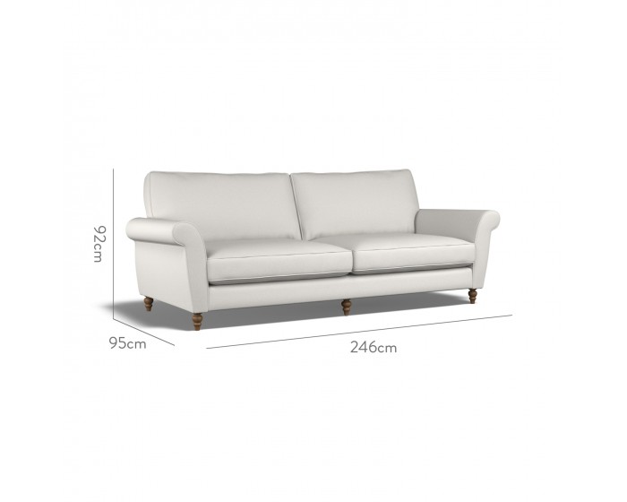 Ellery Extra Large Sofa Zuri Alabaster