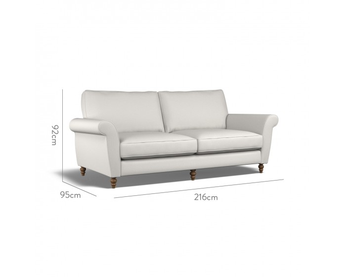 Ellery Large Sofa Zuri Alabaster