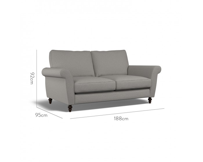 Ellery Medium Sofa Viera Fog 