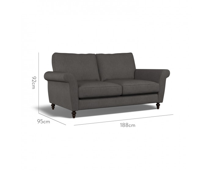 Ellery Medium Sofa Zuri Graphite