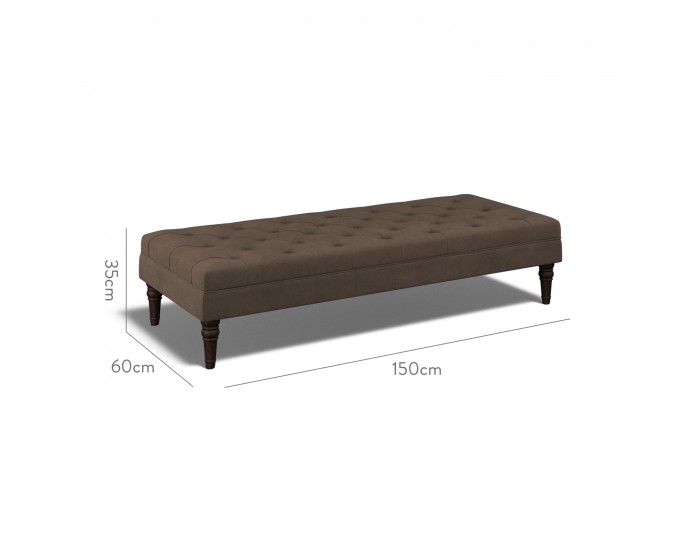 Monterey Extra Large Footstool Cosmos Espresso