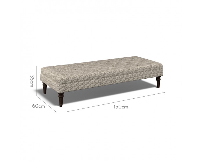 Monterey Extra Large Footstool Desta Taupe