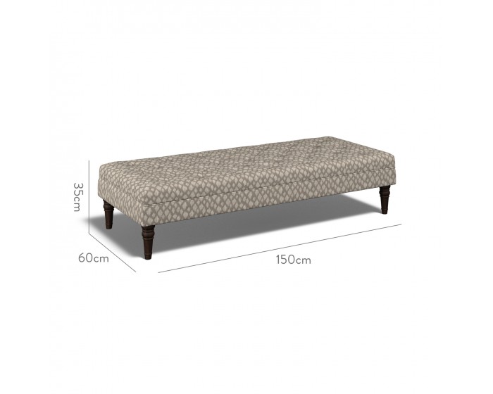 Monterey Extra Large Footstool Nia Taupe