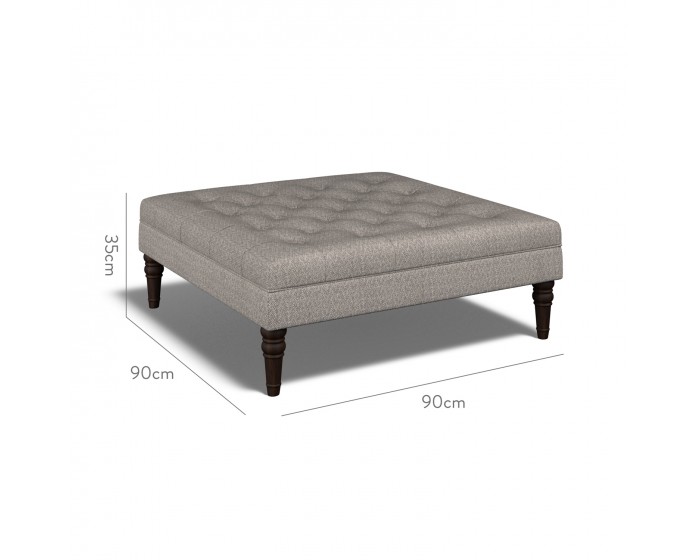 Monterey Large Footstool Safara Smoke