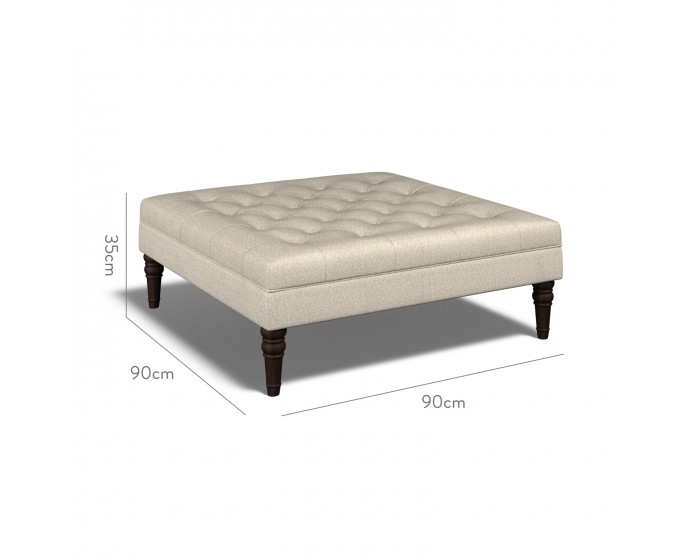 Monterey Large Footstool Safara Stone