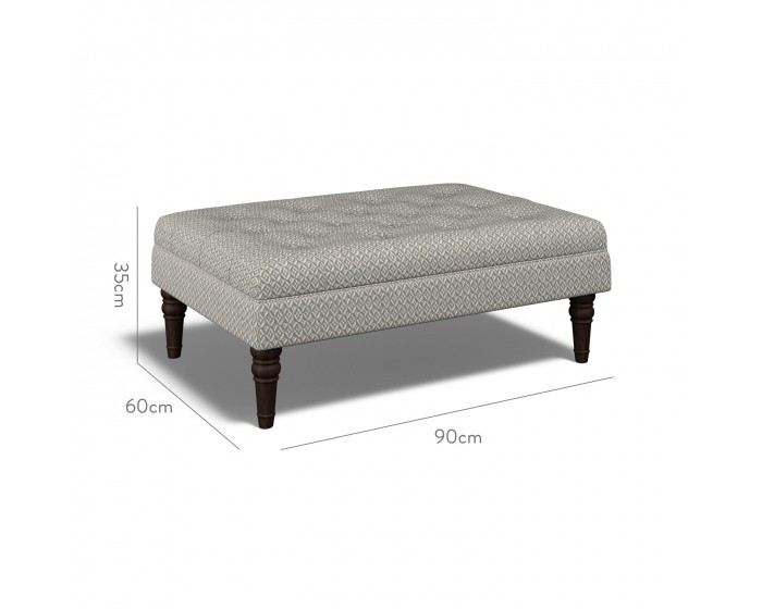 Monterey Medium Footstool Jina Slate