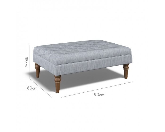 Monterey Medium Footstool Kalinda Sky