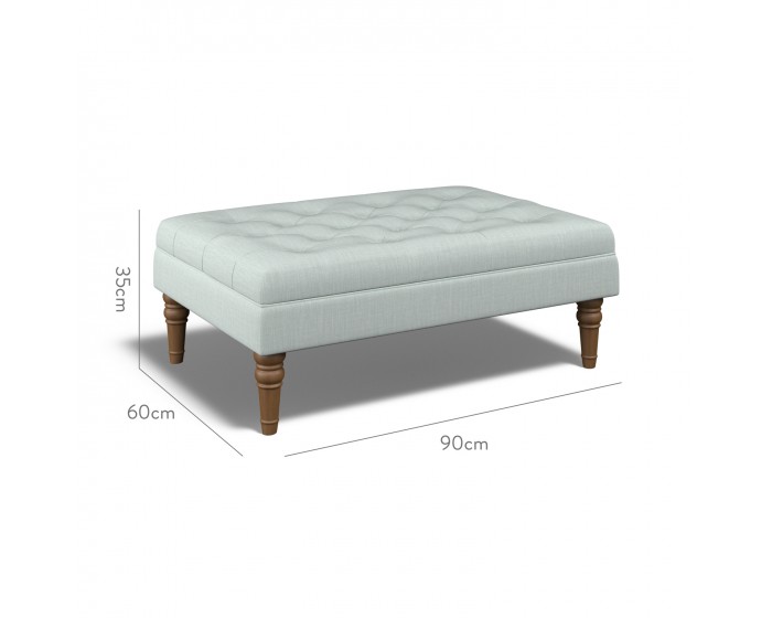 Monterey Medium Footstool Zuri Mineral