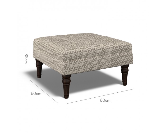 Monterey Small Footstool Desta Taupe