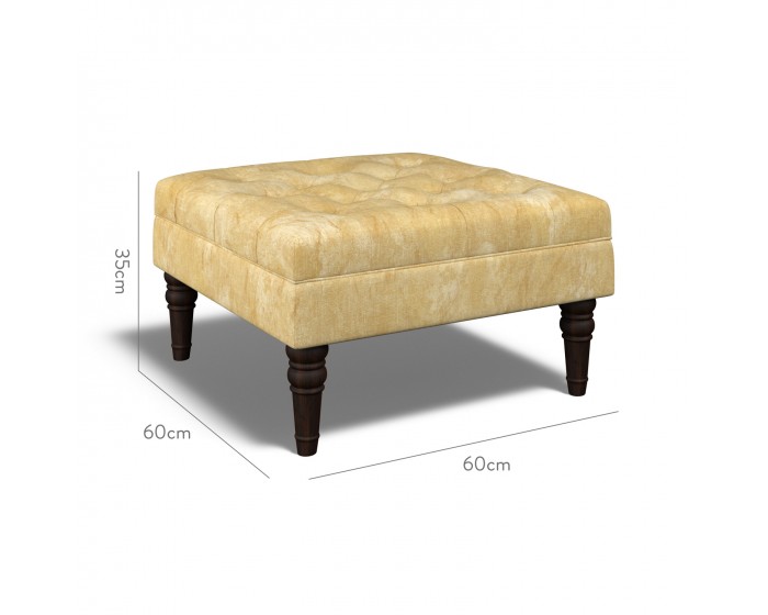 Monterey Small Footstool Namatha Ochre