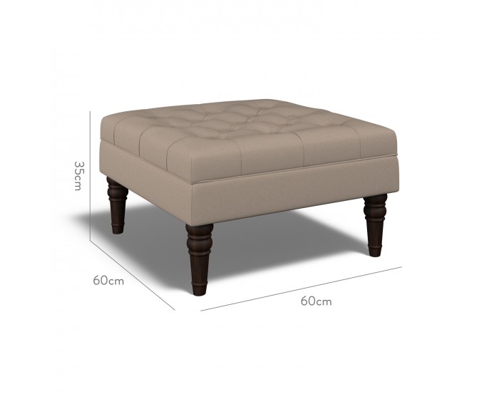 Monterey Small Footstool Shani Taupe