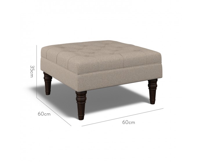 Monterey Small Footstool Viera Stone