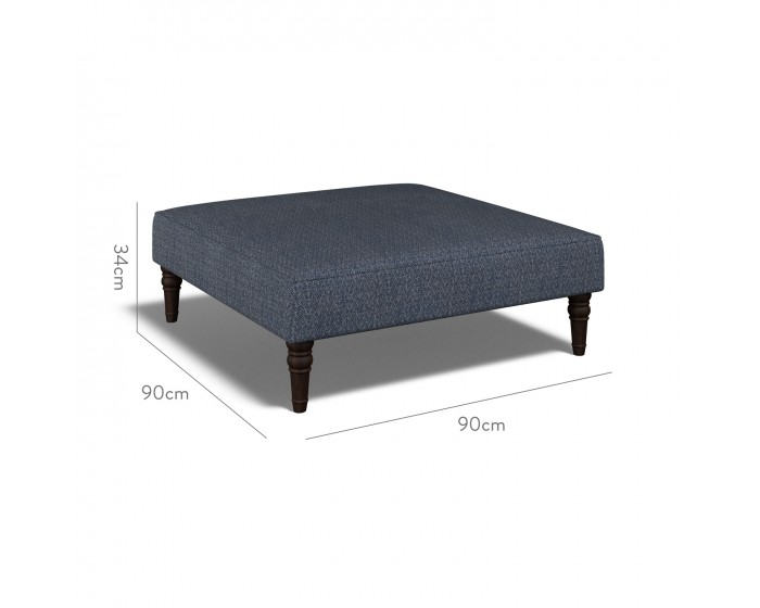 Savannah Large Stool Safara Indigo