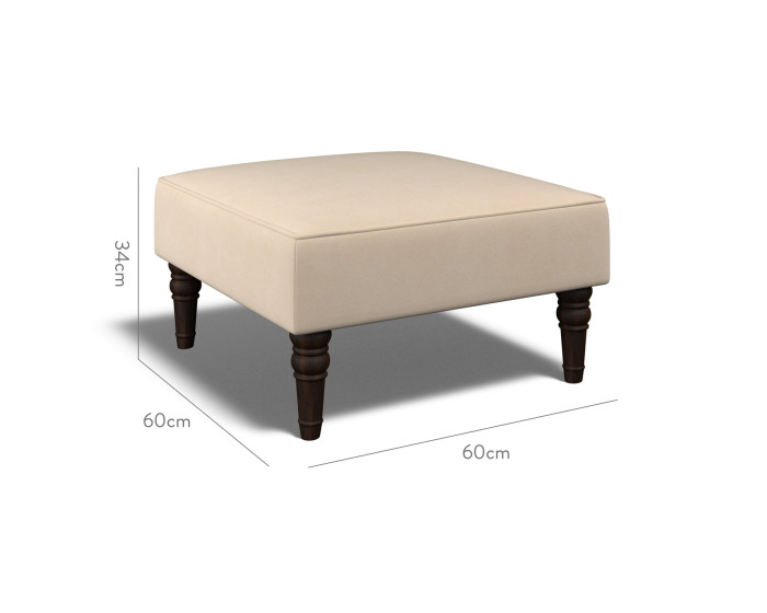 Savannah Small Stool Cosmos Linen