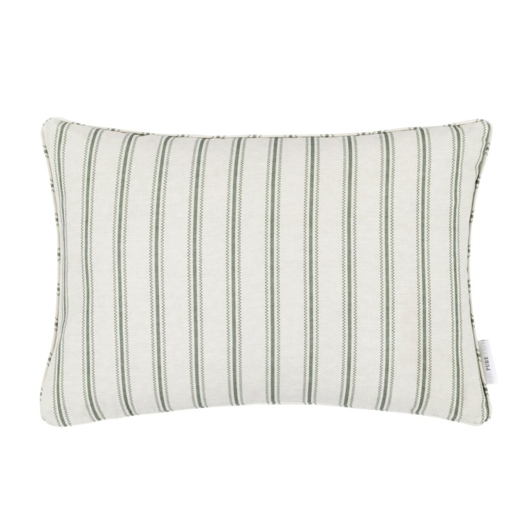 cushion aline sage self piped edge main