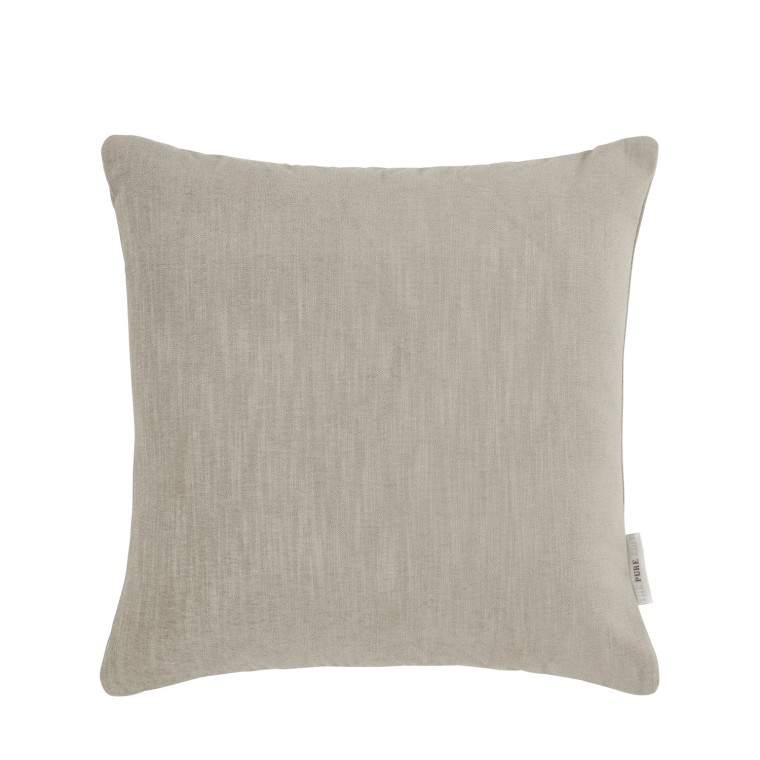 cushion amina taupe knife edge main