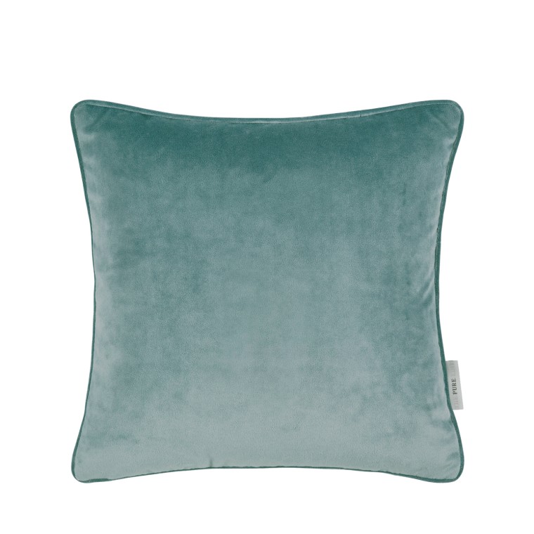 cushion cosmos sea glass self piped edge main