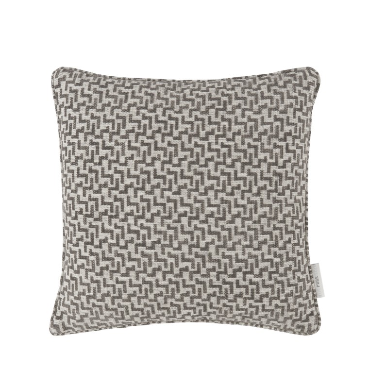 cushion desta taupe self piped edge main